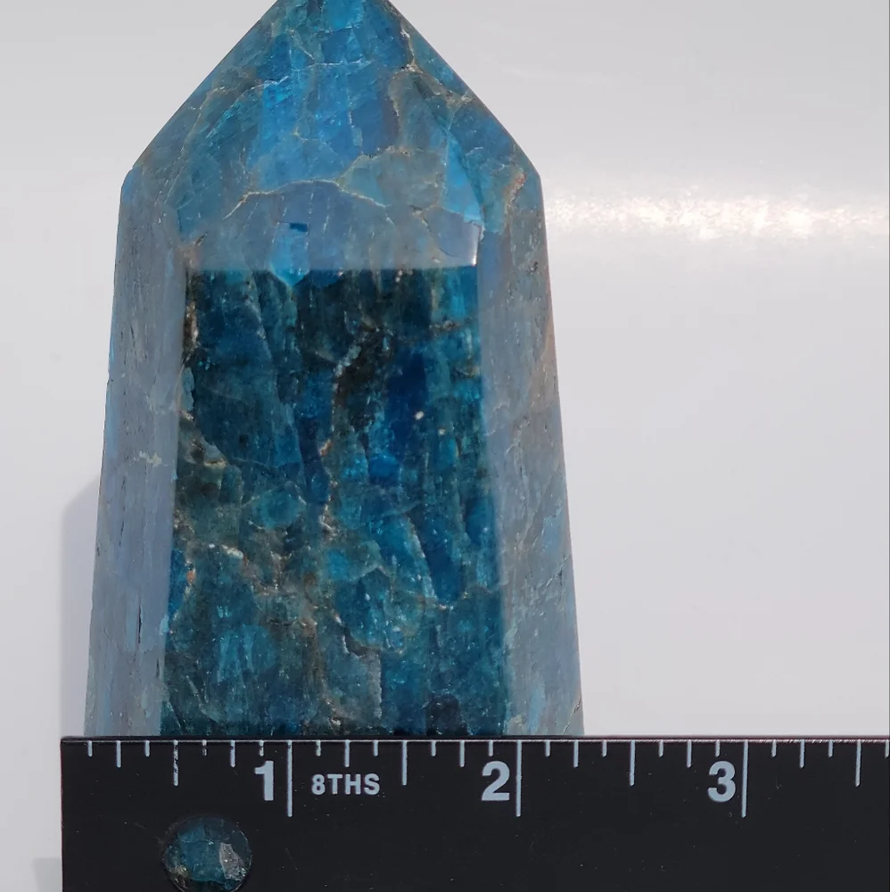Blue Apatite tower - Picture 7 of 7